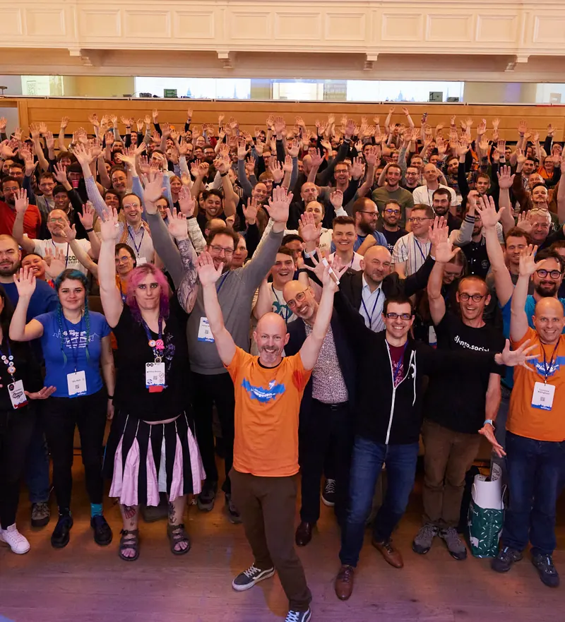 DjangoCon Europe 2023 Edinburgh group photo